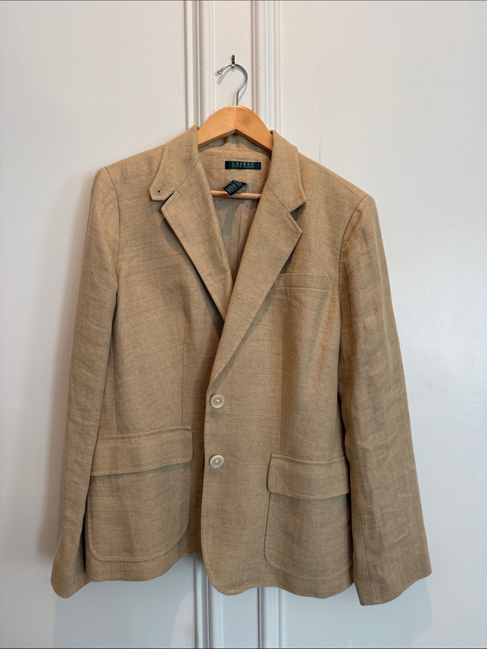 Ralph Lauren Beige/Tan Sport Coat Blazer